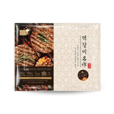 김나운 떡갈비 김나운 떡갈비 명작 18팩/총36장, 1세트