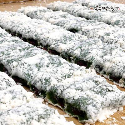 해남해풍쑥떡 고소한 기피쑥앙금찰떡 쑥앙꼬찰떡 앙금찰떡 해남 해풍맞은 진도참쑥 쑥앙꼬찰떡 4kg(58-62개입)