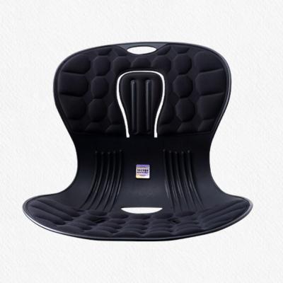 카이로핏 카이로핏 바른 자세유지 의자 서포트 와이더 체어 척추 허리교정 책상 보조 의자, 블랙