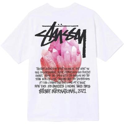 나이키스투시 스투시 남녀공용 반소매 티셔츠 SUSTE1904712J